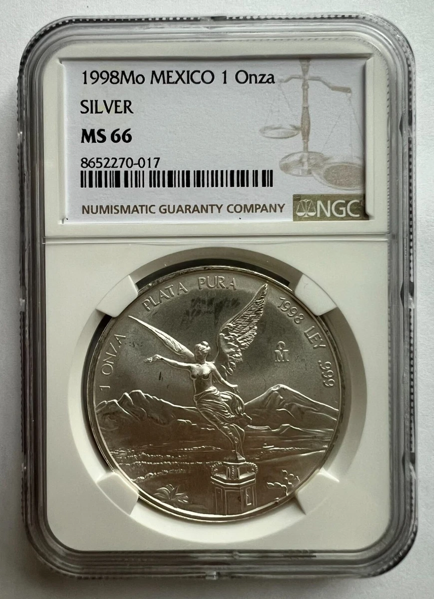 Silver MS 66 Graded Mexican Coins for sale | eBay