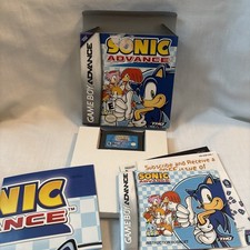 Sonic Advance - Nintendo Gameboy Advance - Complete, Clean & Tested 