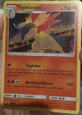 HD GALAXY SWIRL 🌀 Typhlosion - SM185 Black Star Promo Cosmos Holo ✨ on eBay