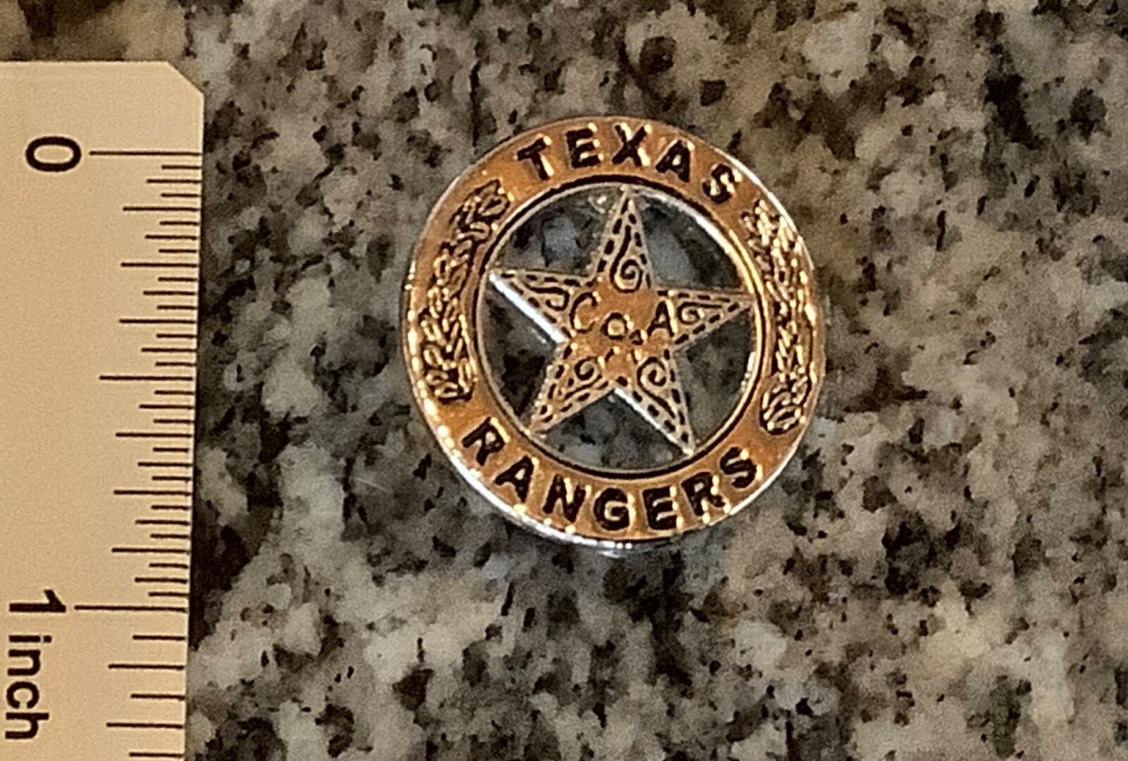 Texas Ranger Button Texas Ranger Lapel Pin Law Enforcement Badge Police S… - Gem