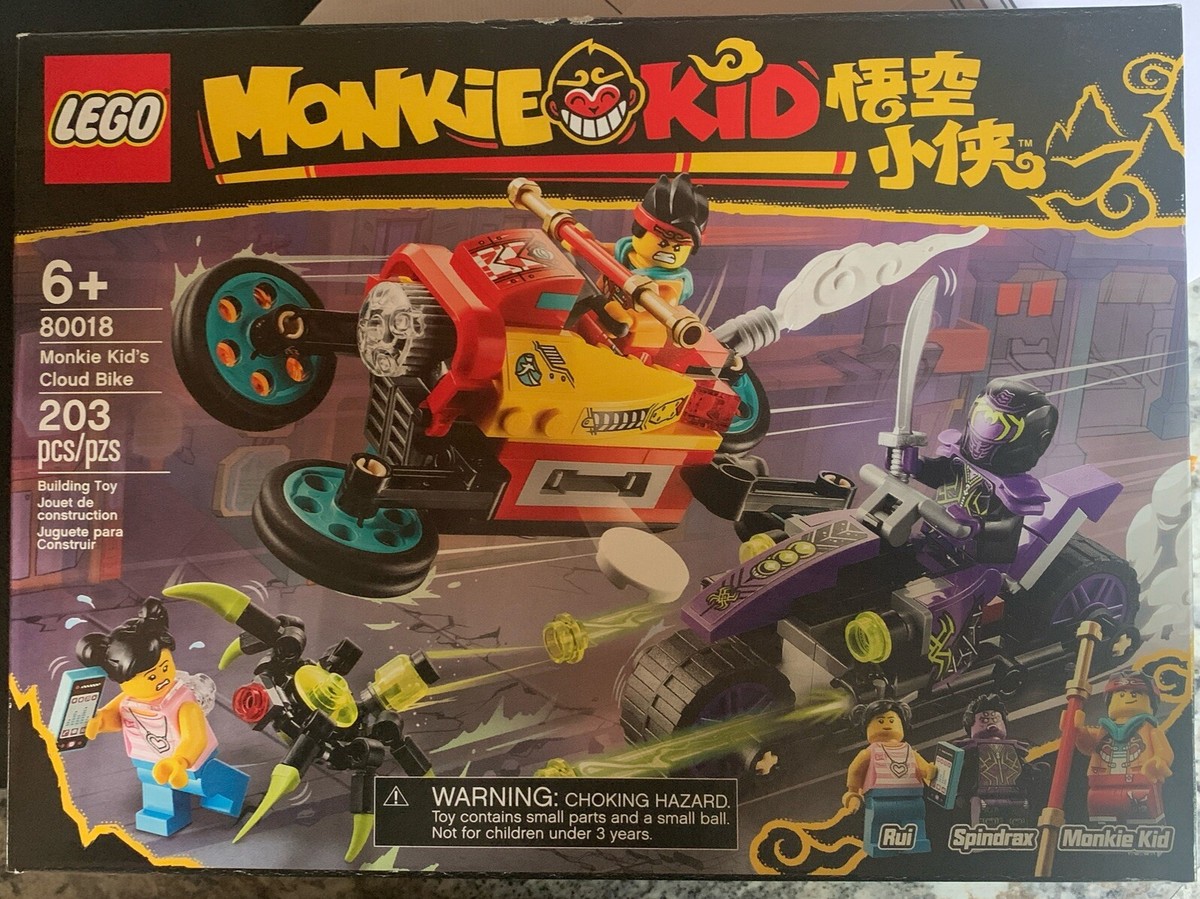 LEGO MONKIE KID: Monkie Kid's Cloud Bike (80018) 673419338042| eBay