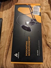 Maono Professional USB Podcasting Microphone Set AU-A04 Plus Used