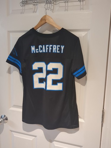 panther jersey NFLPA McCaffrey 22 Women's M - Picture 3 of 3