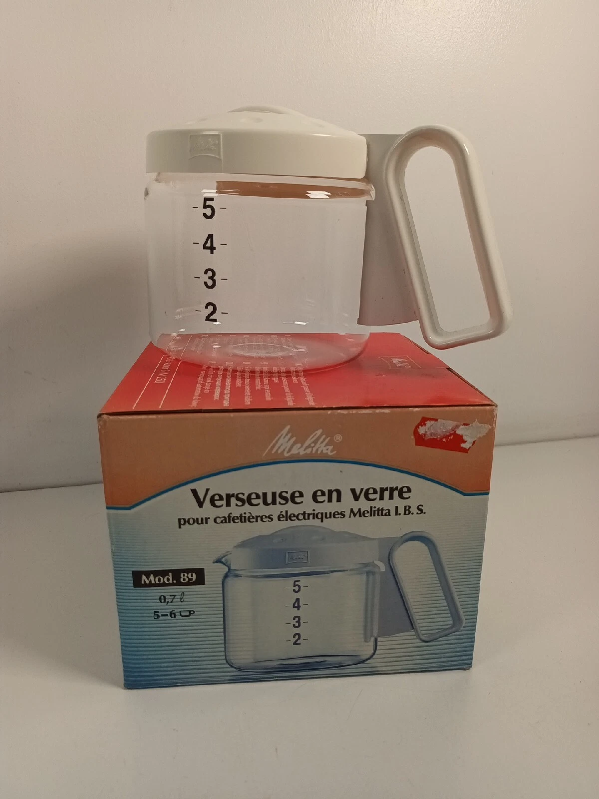 Replacement Jug Type 89 Capacity 0.7L For Melitta Coffee Makers