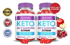 Keto Extreme ACV Gummies 2000MG Advanced Apple Cider Vinegar 120 Gummys