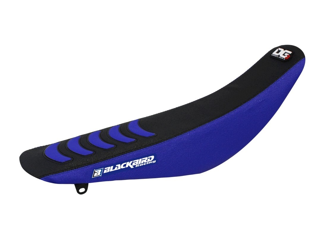 Housse selle YZF 250 double grip 3 noire revêtement moto cross Yamaha 2011 2012