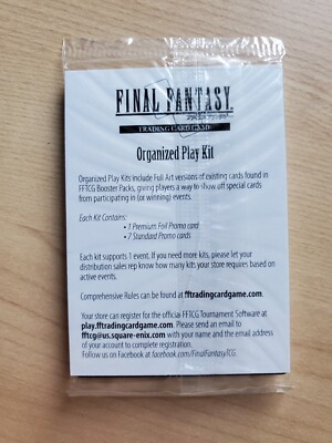 FFTCG セフィロス　セット　プレミアム　ホロ fftcgファイナルファンタジー ファリス プレミアム ホロ プロモ