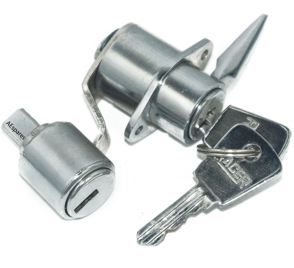 Lambretta Gp Serie 3 DL Common SchlüSsel Schloss FüR Werkzeugkasten & Lenk Gec-image