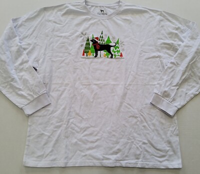 The Black Dog Happy Holidays 2021 Long Sleeve Christmas T Shirt