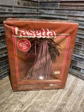 Vintage Lasetta Creative Craft Chevron Afghan Kit New Sealed