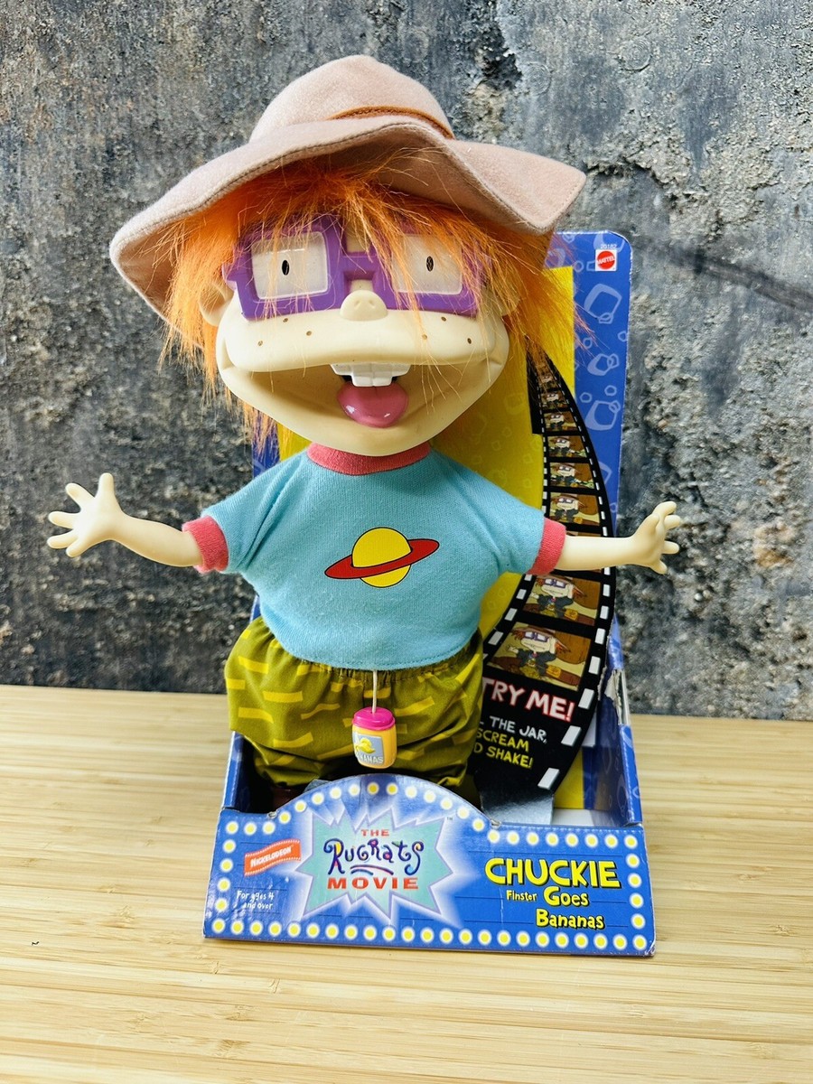 NEW VTG 1998 Nickelodeon Rugrats Chuckie Finster Goes Bananas