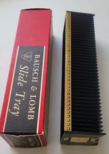 Vintage Bausch  Lomb 40 Slide Tray - For 2 x 2 35mm Projector  63-25-42