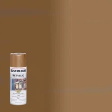Rust-Oleum Stops Rust Oil-Based Durable Metallic Flakes Spray Paint 11 oz 