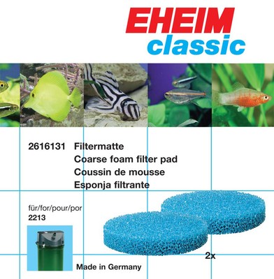 EHEIM 2pc COARSE FILTER for 2213 CLASSIC