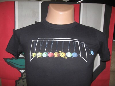 THREADLESS PLANET SYSTEM t shirt unisex SMALL adult Men's Newton's ...