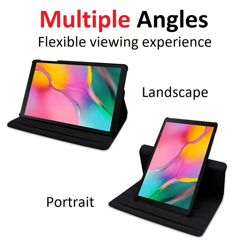 Rotating Case For Samsung Galaxy Tab  S10 S9 S8 S7 S6 S3 S2 A 10.1 A7 Lite A8 A9 - Image 3 of 4