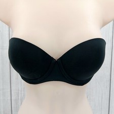 Calvin Klein Strapless Padded Push-Up Bra - Underwire - Black - 34B AF8