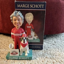 Rare Marge Schott Bobblehead  1990 World Series Champions Cincinnati Reds HOF