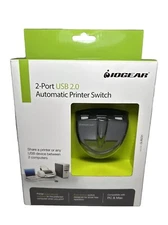 IOGEAR 2-Port USB 2.0 Automatic Printer Switch Model GUB231 - PC/MAC Compatible