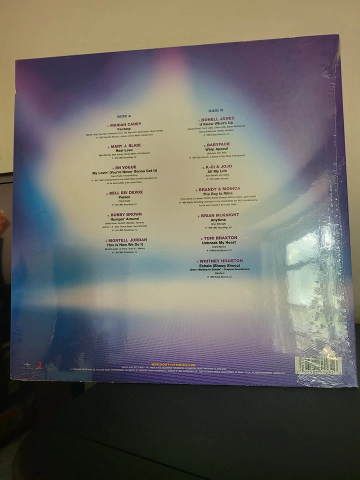 Now That’s What I Call Music! ‘90s R&B CRYSTAL CLEAR VINYL in Picture Cover MINT - Image 2 of 4