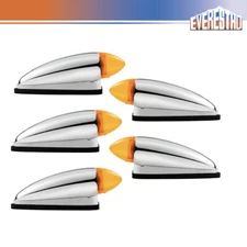 5Pcs Fit For Mack CHU 2008-2019 Truck Bullet Front Top Lamp 8LED 12V 38MO57AM