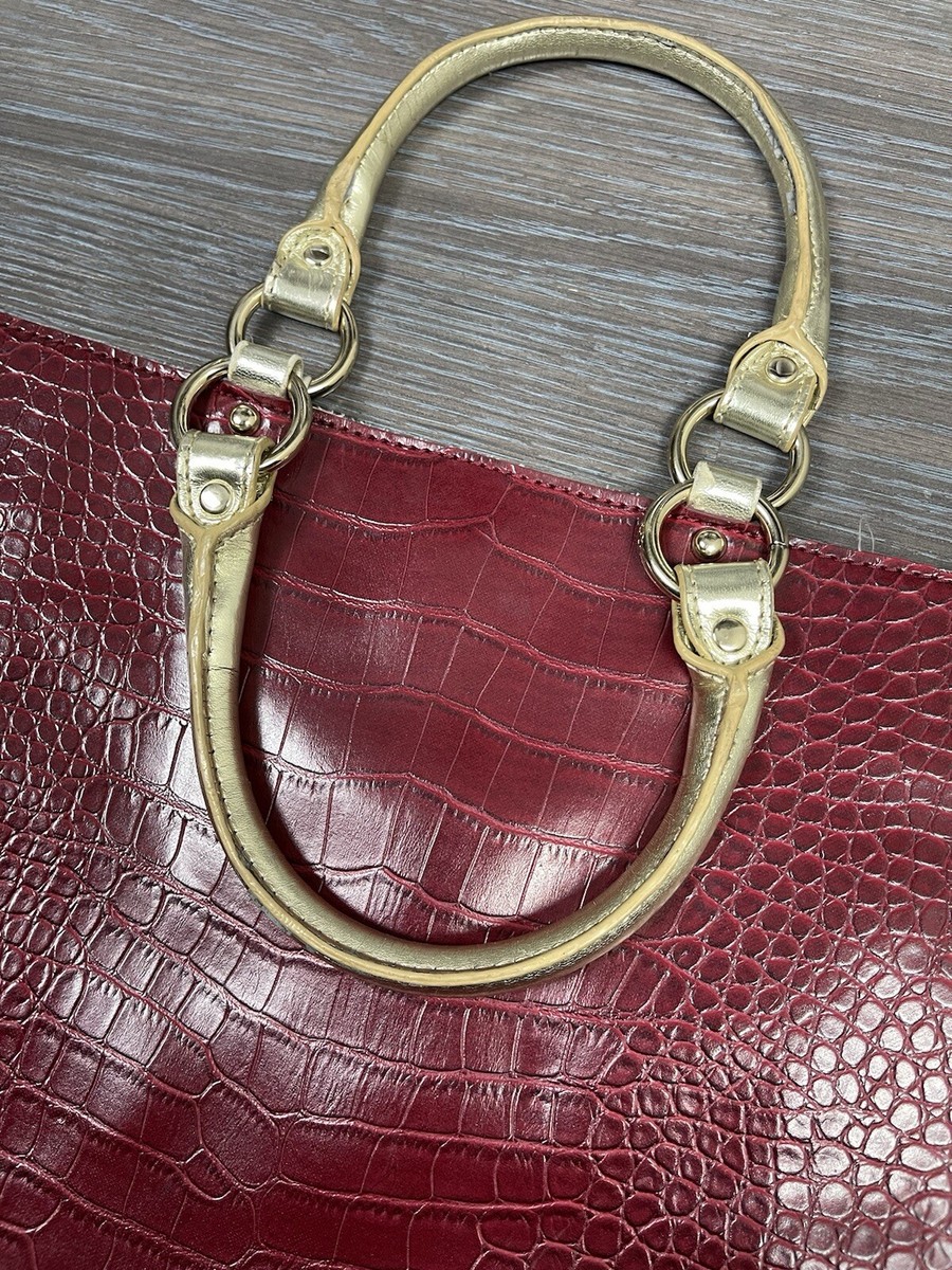 Blumarine Blugirl Handbag Short handles Vegan Leather Red