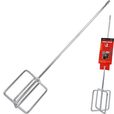 Dekton Bohrer Metall Farbe Gips Mixer Paddel Mischen Schneebesen Elektrowerkzeug