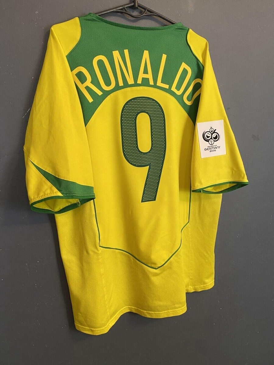 RONALDO MEN BRAZIL BRASIL NATIONAL 2004/2006 FOOTBALL SOCCER