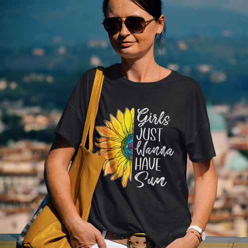 sunflower shirt for girls