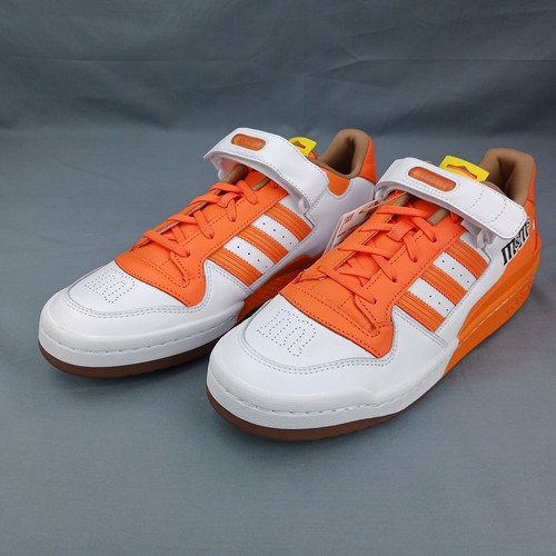 Adidas M&M's Forum Lo 84 Men's Shoes Orange White GY6315 Sizes 10-13 - Picture 2 of 9
