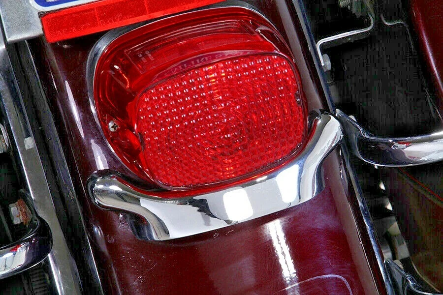 Harley Chrome Billet Blinker 杆消除器 FLHR FLT 1991 - 2008 V-Twin 31-1235 X8 — 第 2/4 张图片