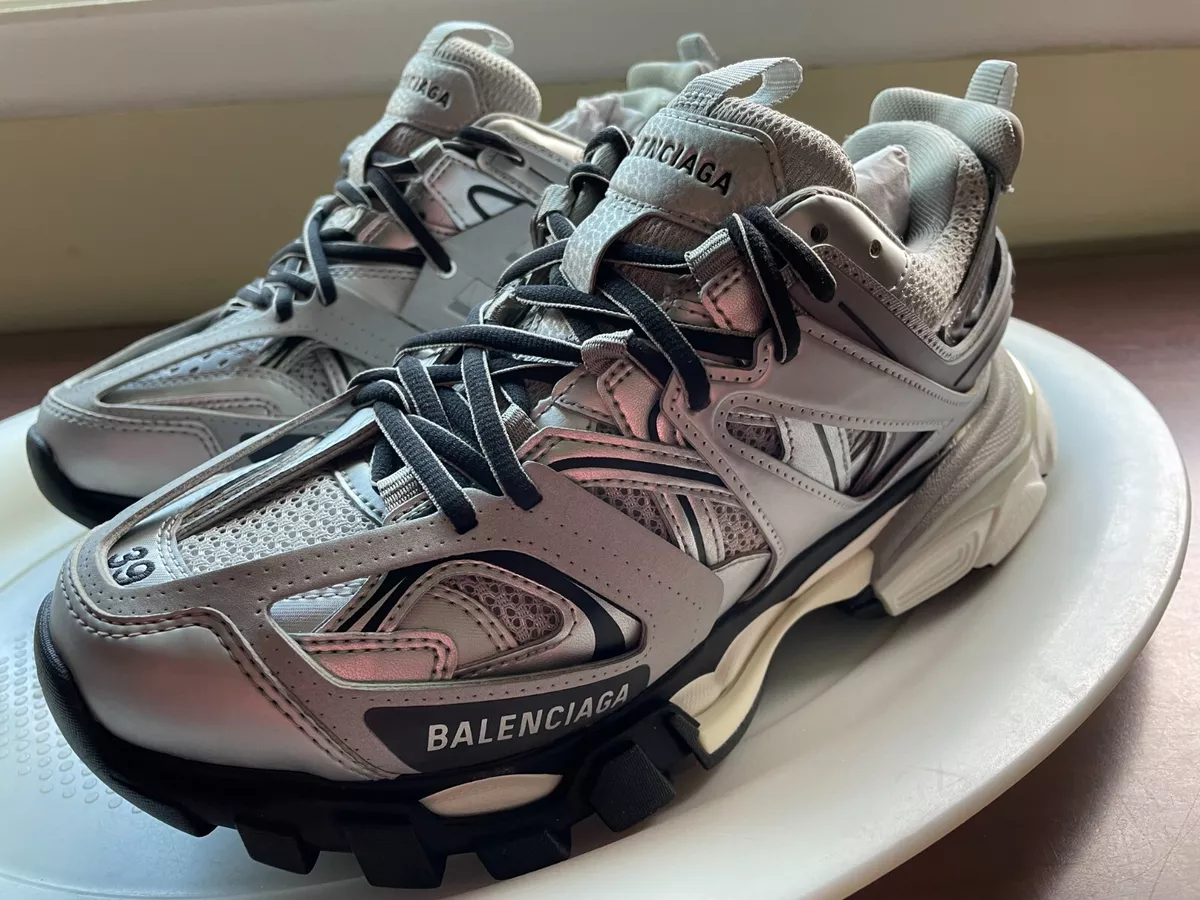 Balenciaga Track Trainer SNEAKER WOMENS (39) 9 Grey 542436 NEW | eBay