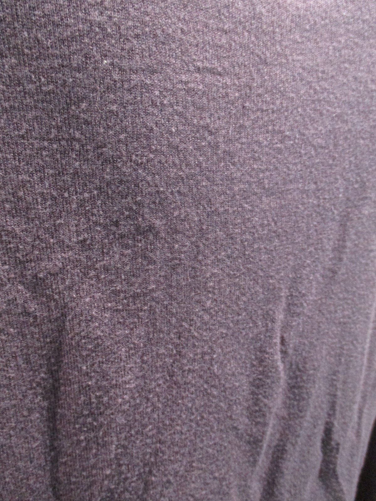 size PL purple button down knit jacket blouse GRA… - image 7