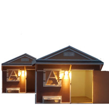 outdoor large dog houses