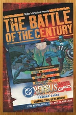 1995 Skybox DC Versus Marvel Comics Trading Cards Print Ad/Poster Batman Pop Art