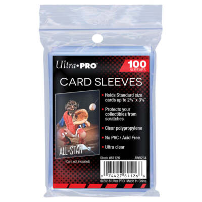 Ultra Pro - Soft Sleeves (100er Pack) * Standart Größe * Penny Sleeves * Neu/OVP