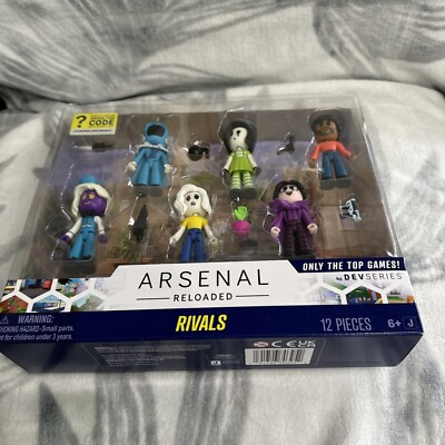 Roblox DevSeries ARSENAL RELOADED RIVALS 6 Figure Set w Exclusive