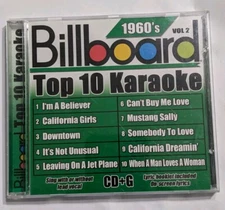 Billboard Top 10 Karaoke, Vol. 2: 1960's by Various (CD, 2004)