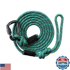 Wilderdog Carabiner Climbing Rope Dog Leash for Medium and Large Dogs - 5ft -