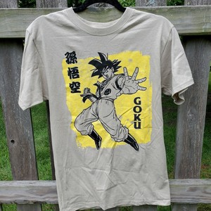yellow dragon ball z shirt