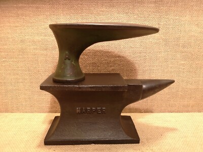 Vintage Schmiedeamboss Harper 4006 Schuster Juwelieramboss