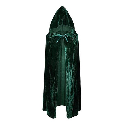 Party Cosplay Hooded Adult Kids Vampire Robe Halloween Cape Costume Cloak - Picture 15 of 17