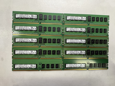 SK hynix 10x 8GB DDR4 ECC RDIMM PC4-2133P 2Rx8 HMA41GR7AFR8N-TF