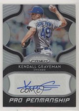 2019 Panini Prizm Pro Penmanship Kendall Graveman #PP-KG Auto i6j