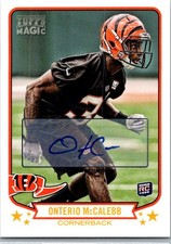 Onterio McCalebb 2013 Topps Magic Autograph/Signed/Auto #19 Bengals Rookie Card