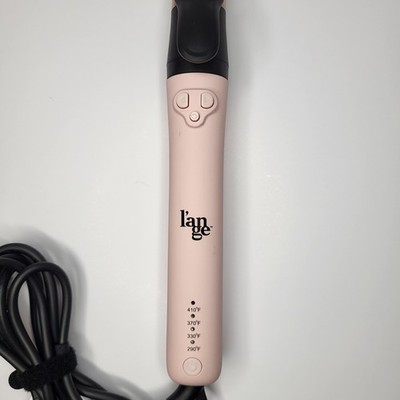 L'Ange Le Pirouette Titanium Rotating Curling Iron Blush 