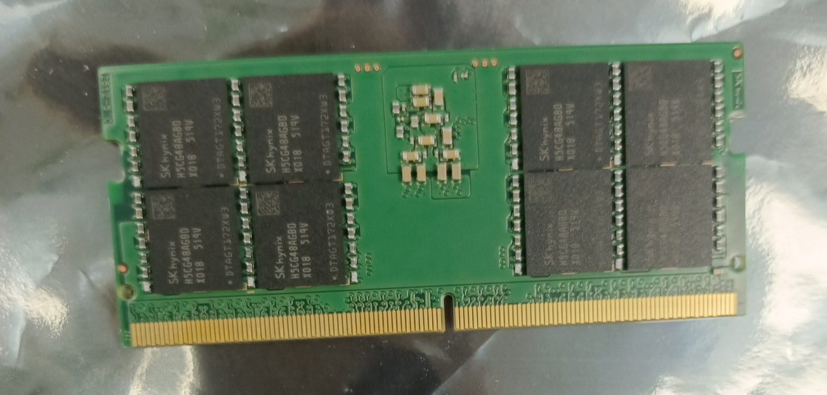 32GB / 32GB DDR5 5600Mhz PC5-5600B 2Rx8 SODIMM SK-HYNIX RAM MEMORY