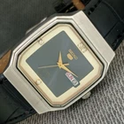 VINTAGE SEIKO 5 AUTOMATIC 2949A JAPAN BOY ORIGINAL DIAL WATCH a2671-U