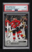 2023 Upper Deck Game Dated Moments Rookie /1199 Connor Bedard #2 PSA 9 MINT 0cr7
