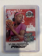 2025 LEAF WOMEN OF SPORT! ME’ARAH O’NEAL 1/1 PRE-PRODUCTION PROOF! HOOP QUEENS!